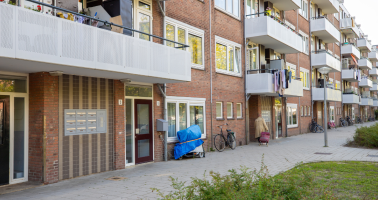 flat met balkons