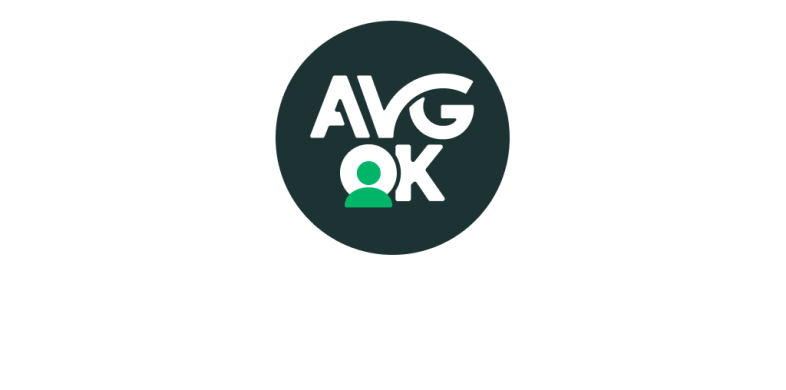 Het logo dat we AVG oké zijn