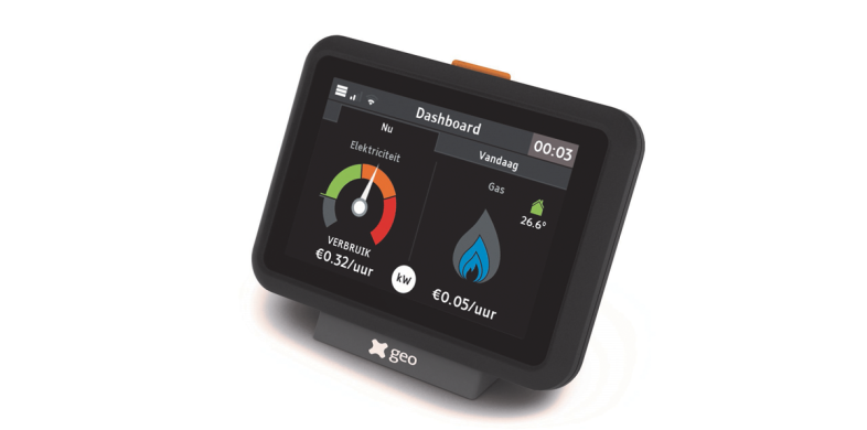 Energiedisplay om energie te besparen