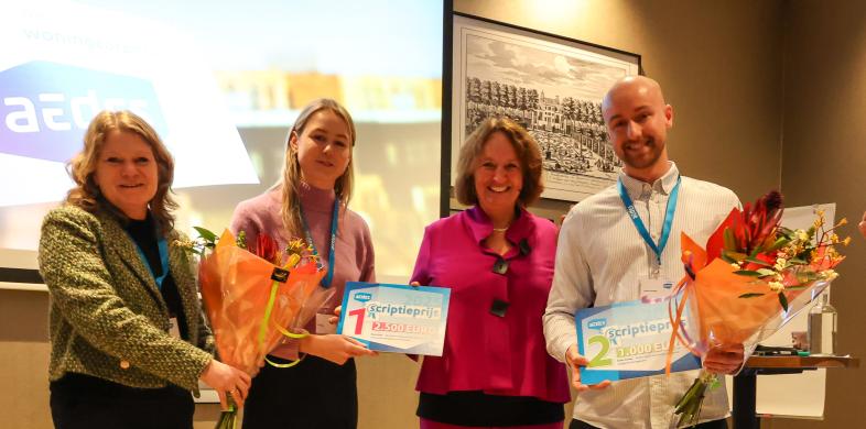 Winnaars Aedes-scriptieprijs 2025
