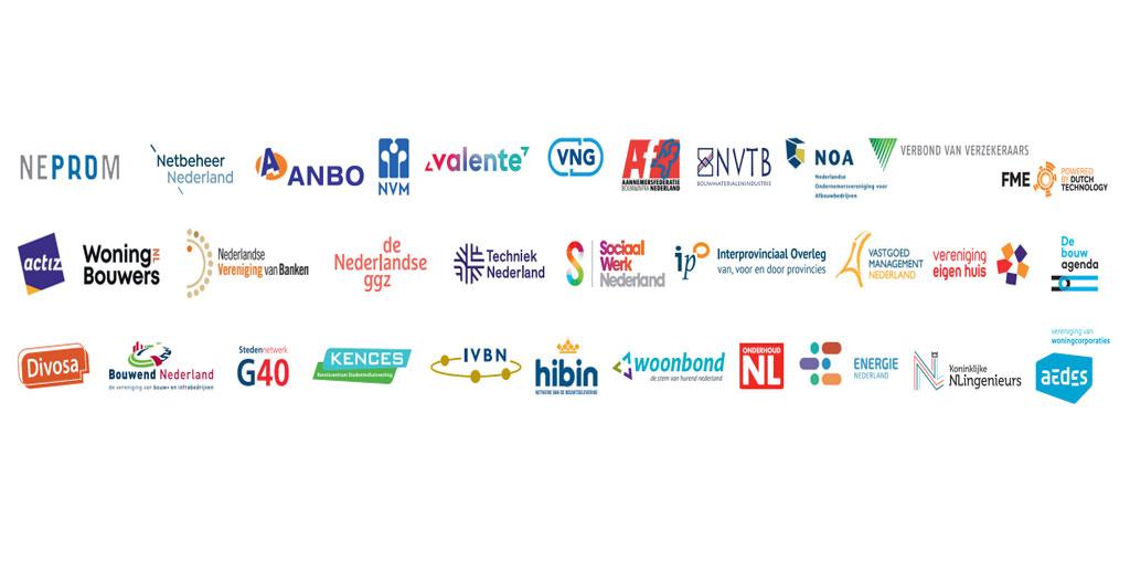 Overzicht partners Actieagenda Wonen
