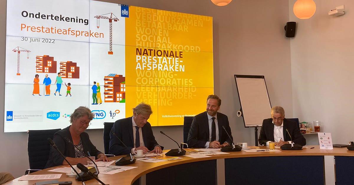 Ondertekening Nationale Prestatieafspraken