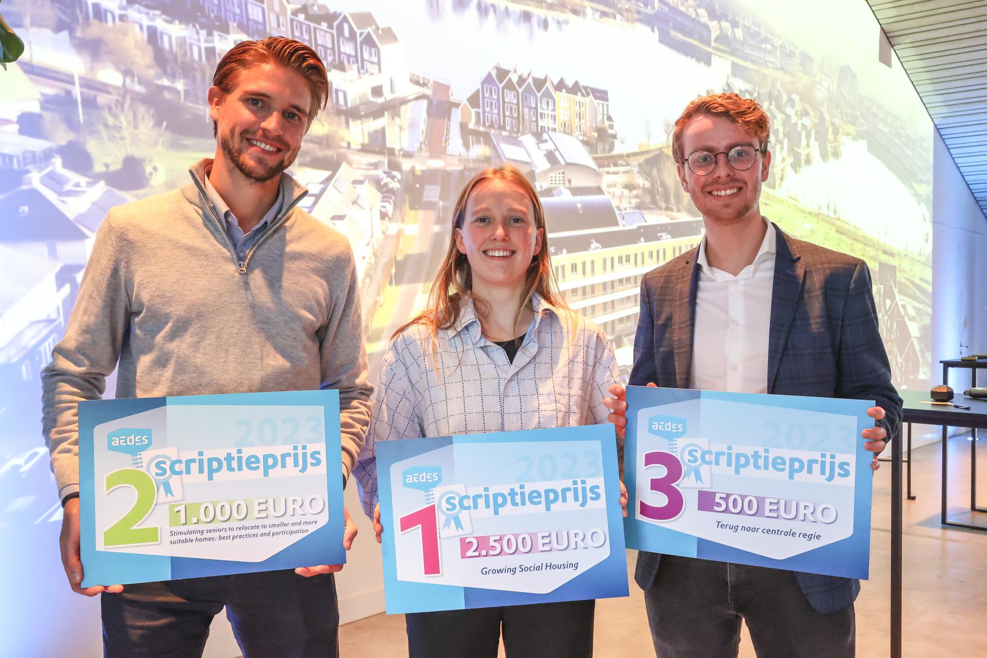Scriptieprijs winnaars 2023