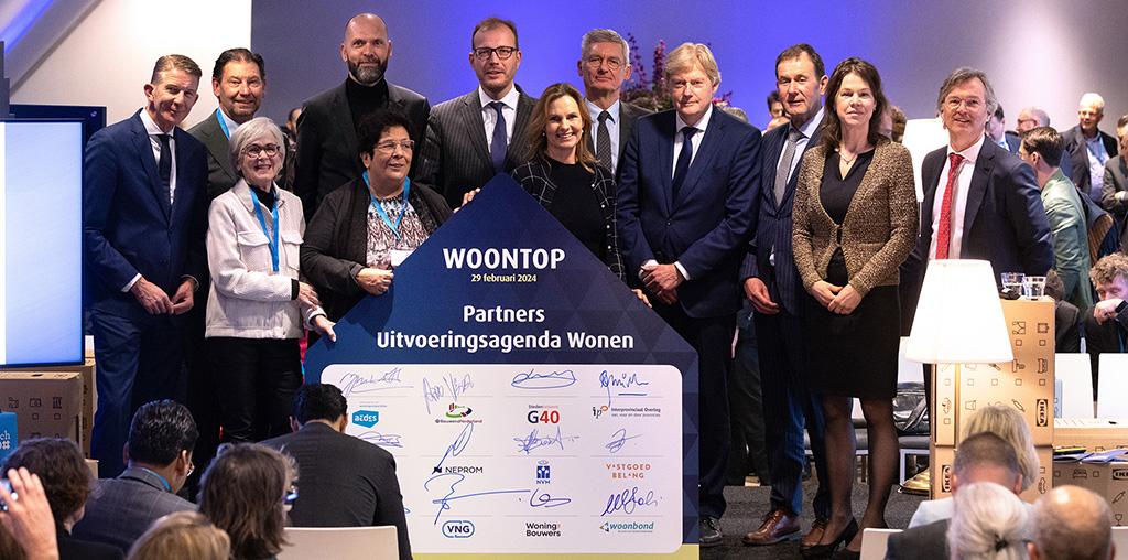 Ondertekenaars Uitvoeringsagenda Wonen