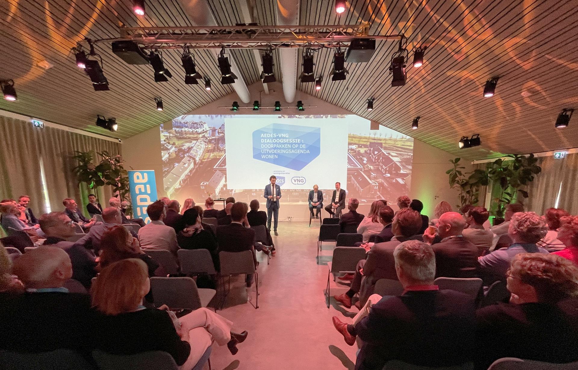 Dialoogsessie Aedes en VNG 13 juni 2024 in Kamerik